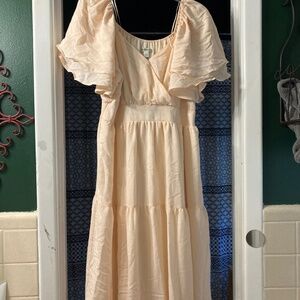 Versona peach dress